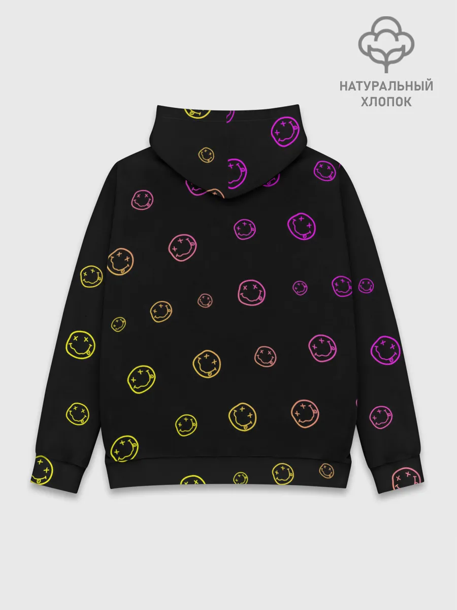 Худи мужской база хлопок / NIRVANA / НИРВАНА