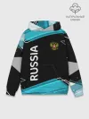 Худи мужской база хлопок / RUSSIA.