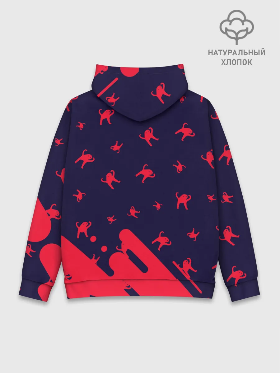 Худи мужской база хлопок / ЪУЪ СЪУКА