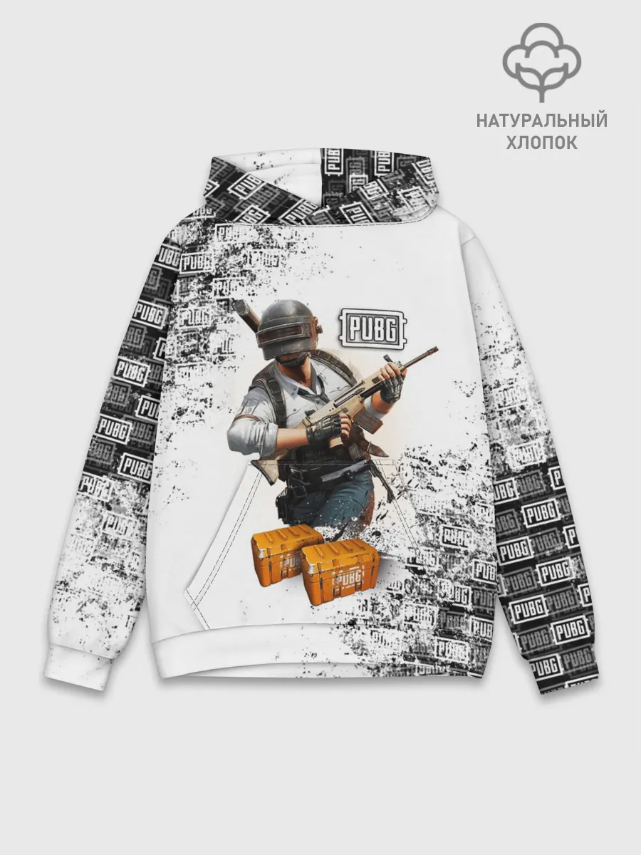 Худи мужской база хлопок / PUBG