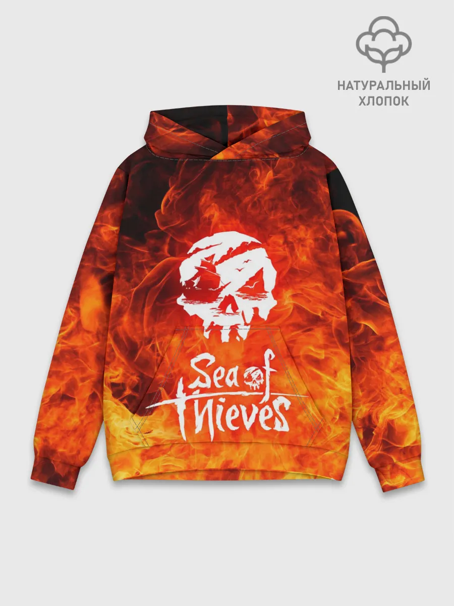 Худи мужской база хлопок / SEA OF THIEVES