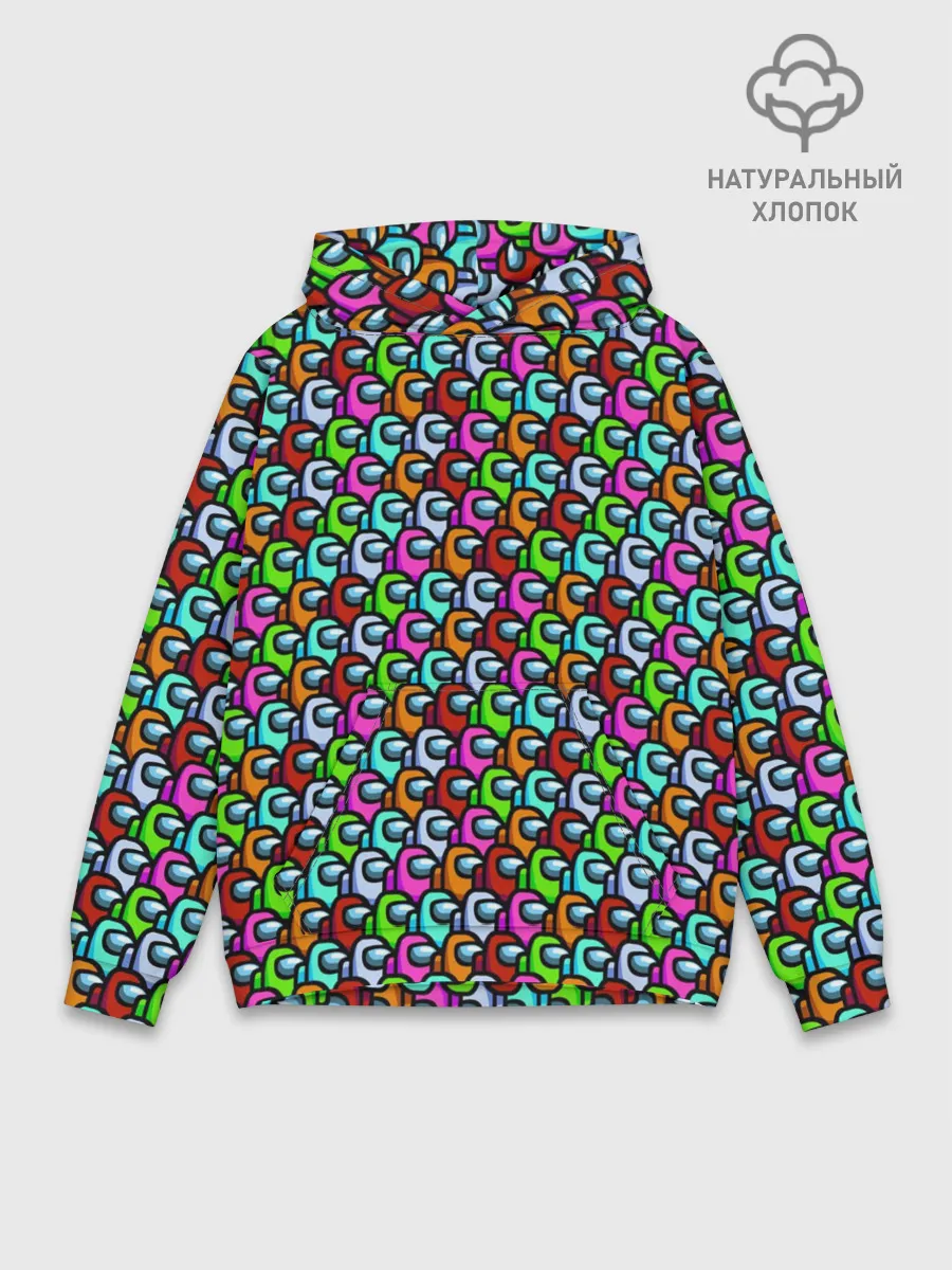 Худи мужской база хлопок / AMONG US