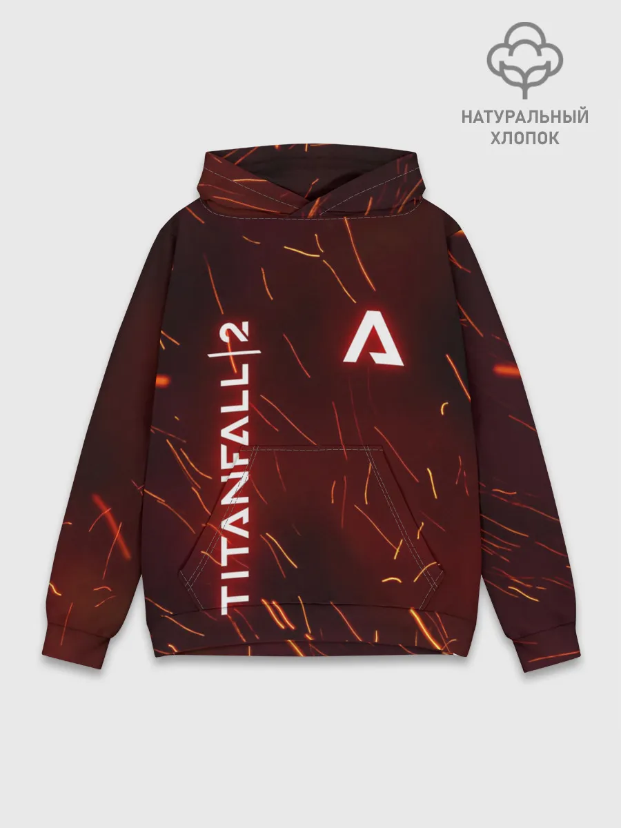 Худи мужской база хлопок / TITANFALL 2