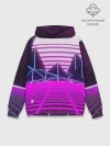 Худи мужской база хлопок / Synthwave