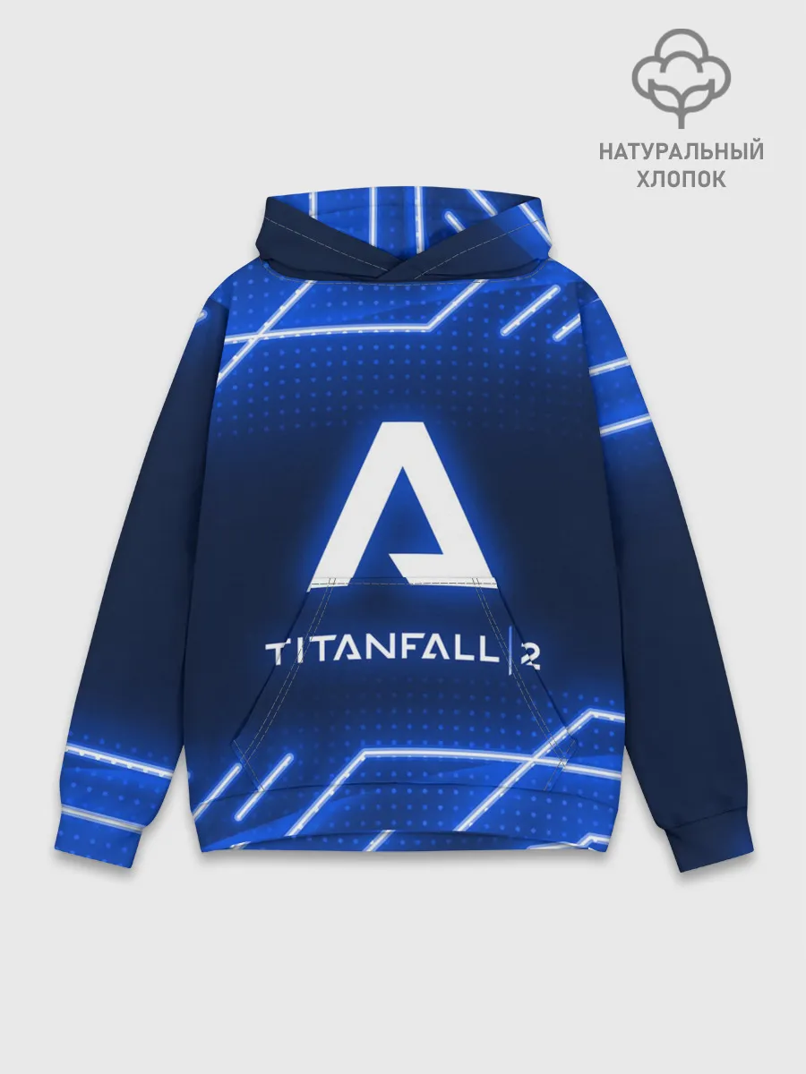 Худи мужской база хлопок / TITANFALL 2