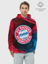 Худи мужской база хлопок / FC BAYERN / БАВАРИЯ