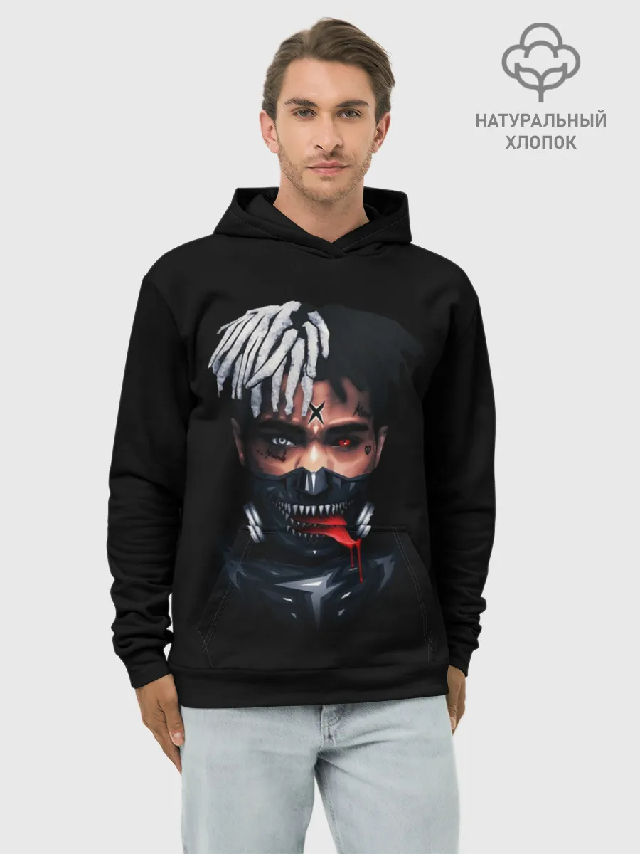 Худи мужской база хлопок / XXXTentacion