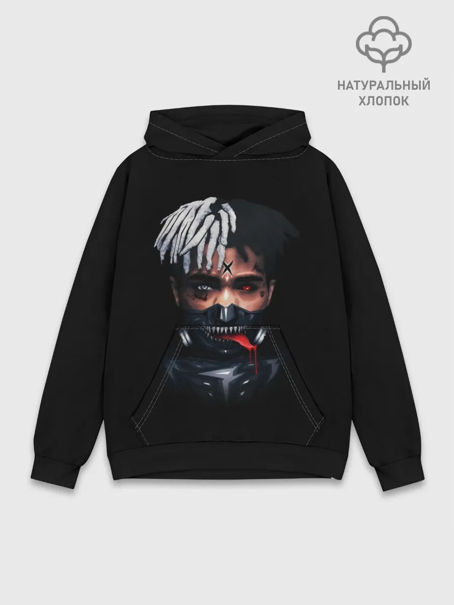 Худи мужской база хлопок / XXXTentacion
