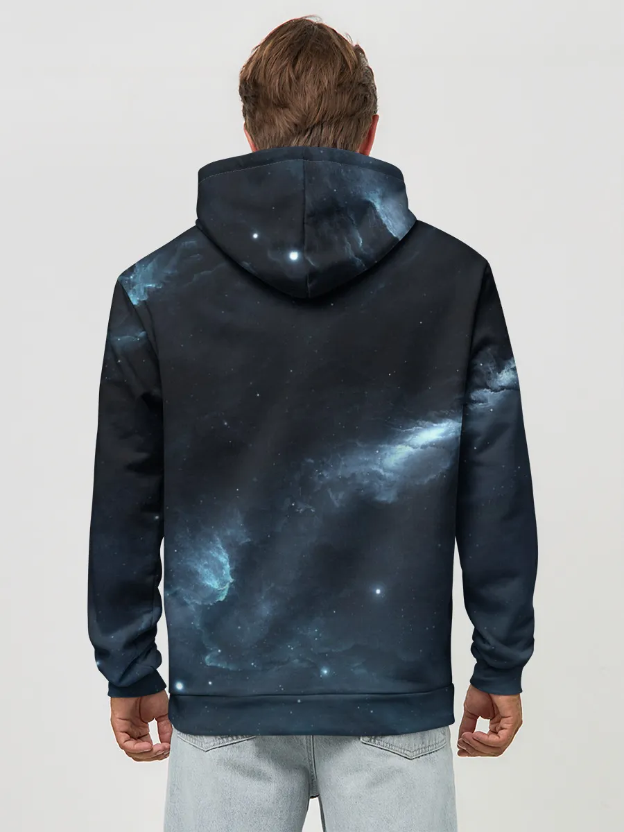 Худи мужской база хлопок / Млечный путь