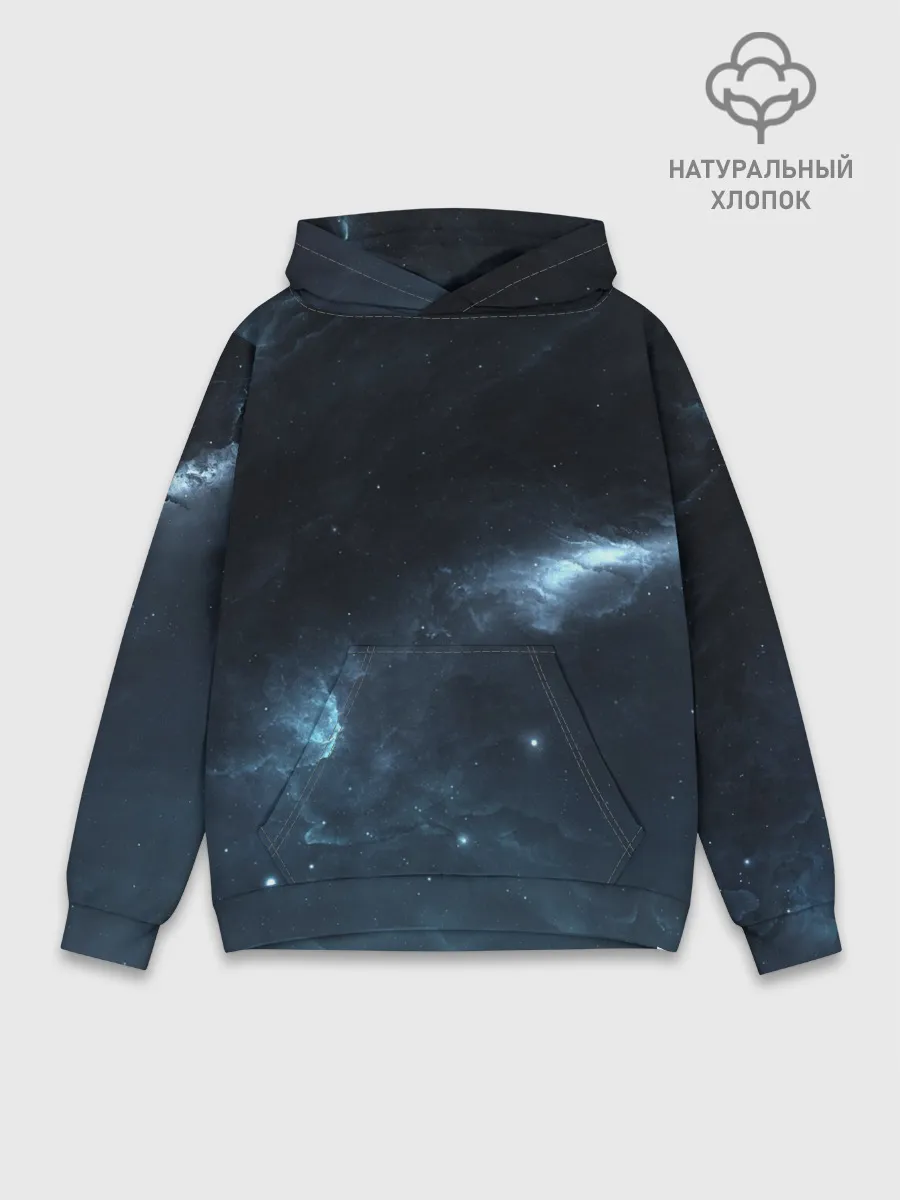 Худи мужской база хлопок / Млечный путь