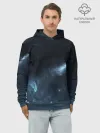 Худи мужской база хлопок / Млечный путь