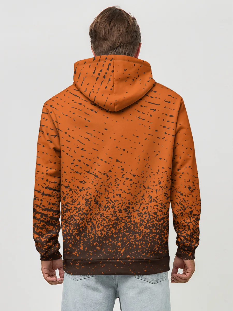 Худи мужской база хлопок / FOX