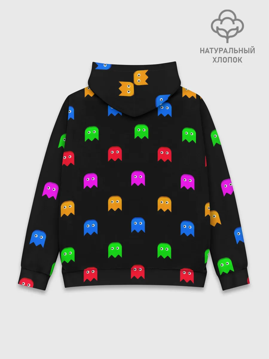 Худи мужской база хлопок / Пакмен