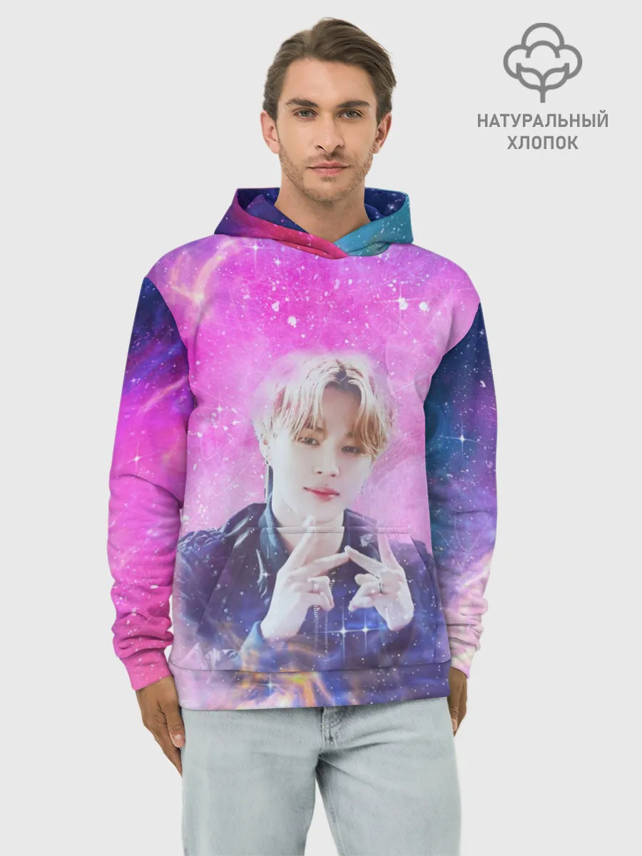 Худи мужской база хлопок / BTS