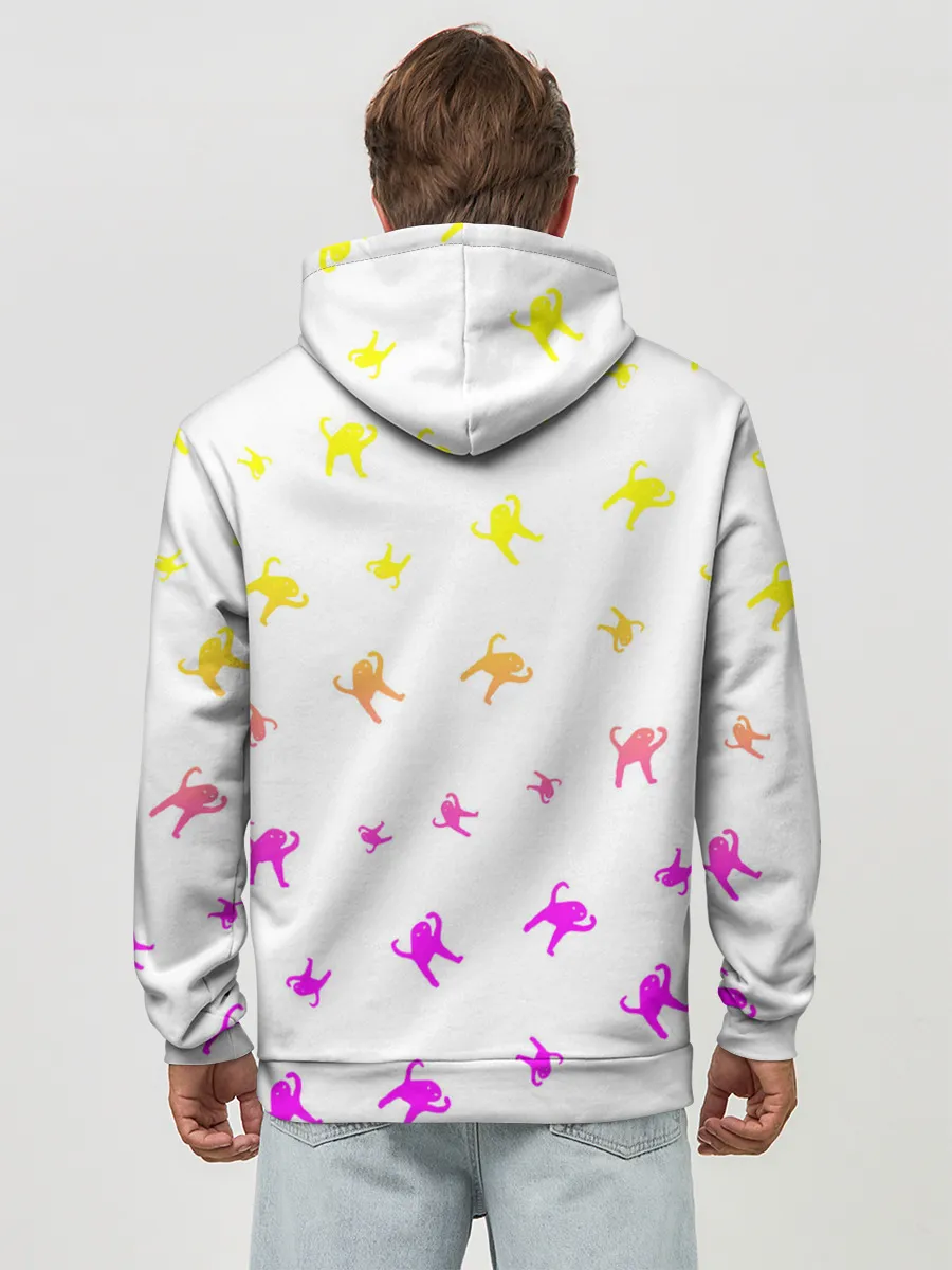 Худи мужской база хлопок / ЪУЪ СЪУКА