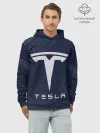 Худи мужской база хлопок / TESLA / Тесла