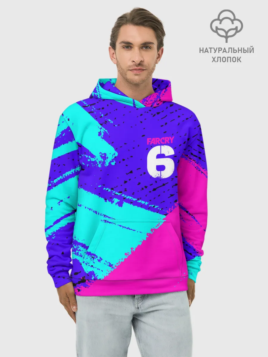 Худи мужской база хлопок / FAR CRY 6 / ФАР КРАЙ 6