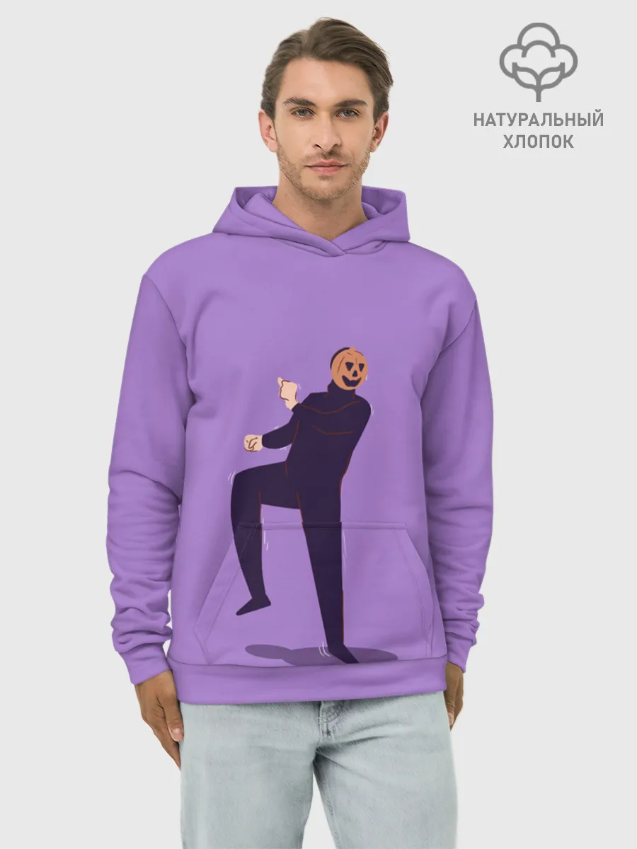Худи мужской база хлопок / Halloween | The Pumpkin Dancer