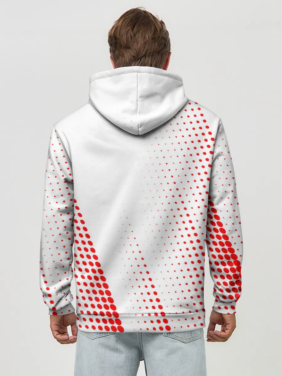 Худи мужской база хлопок / AC MILAN / МИЛАН