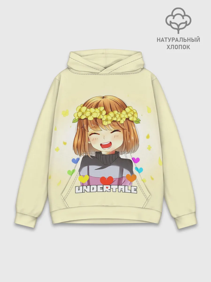 Худи мужской база хлопок / UNDERTALE