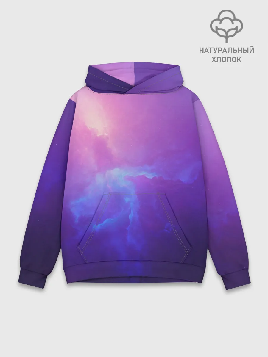 Худи мужской база хлопок / Туманность