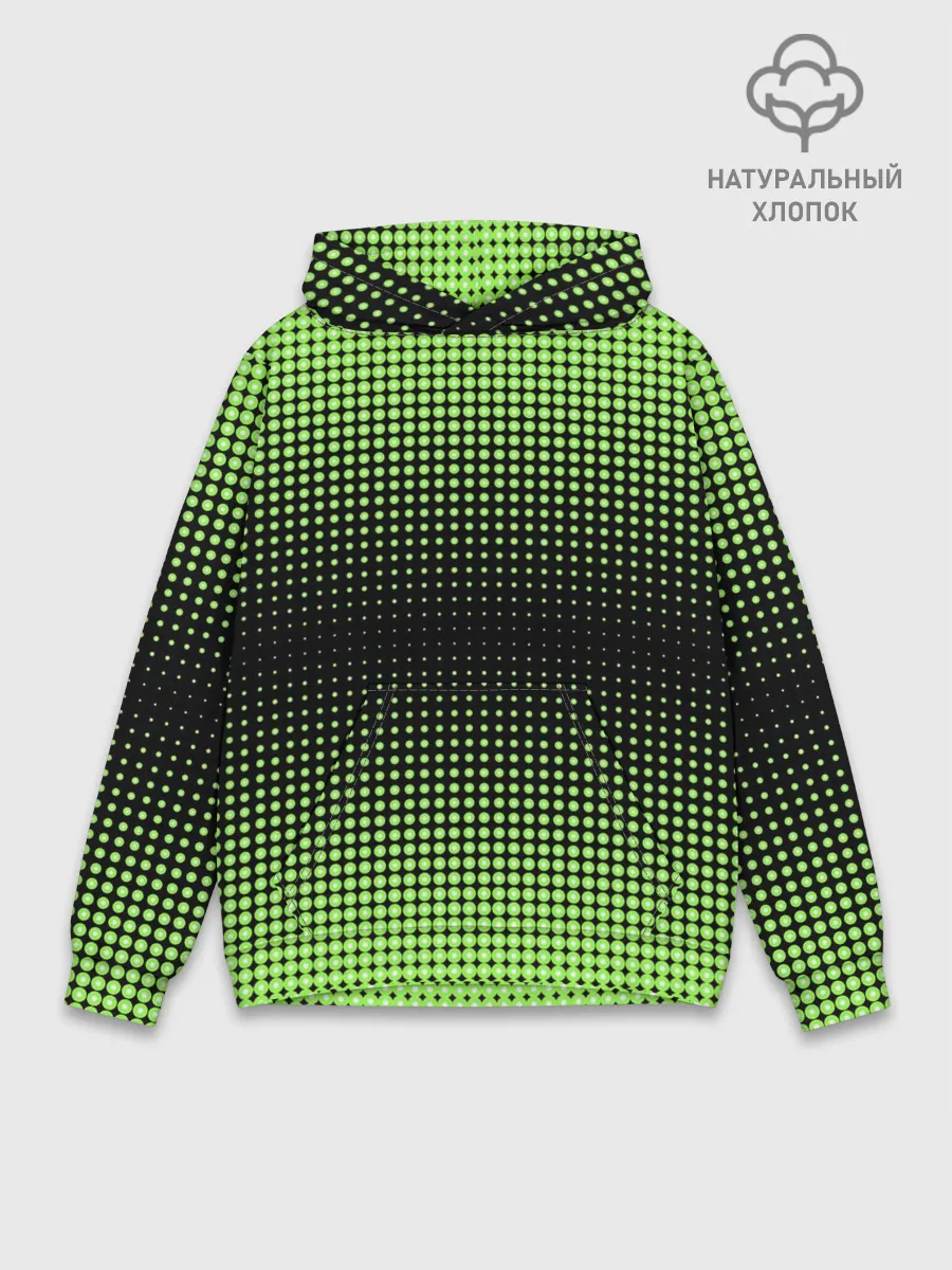 Худи мужской база хлопок / Симметрия