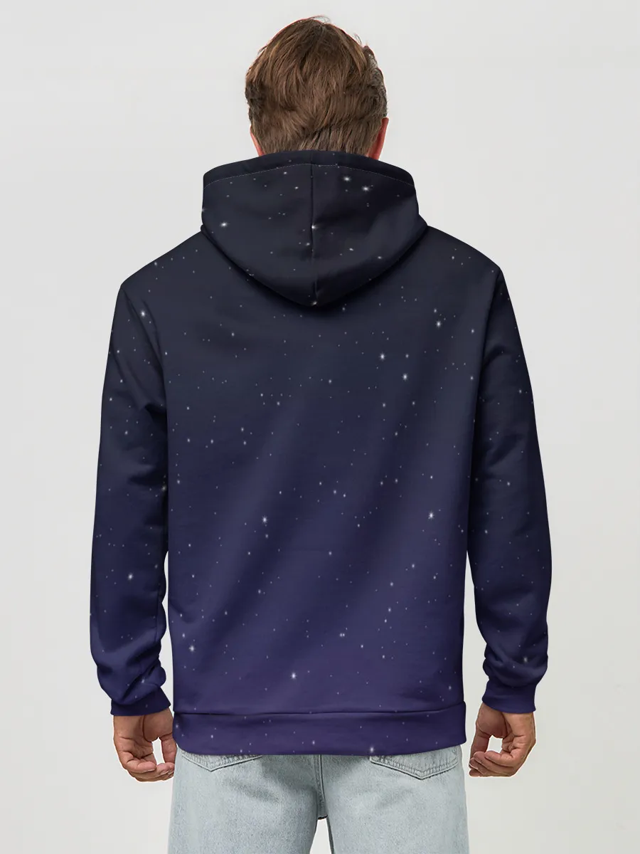 Худи мужской база хлопок / Cat impostor