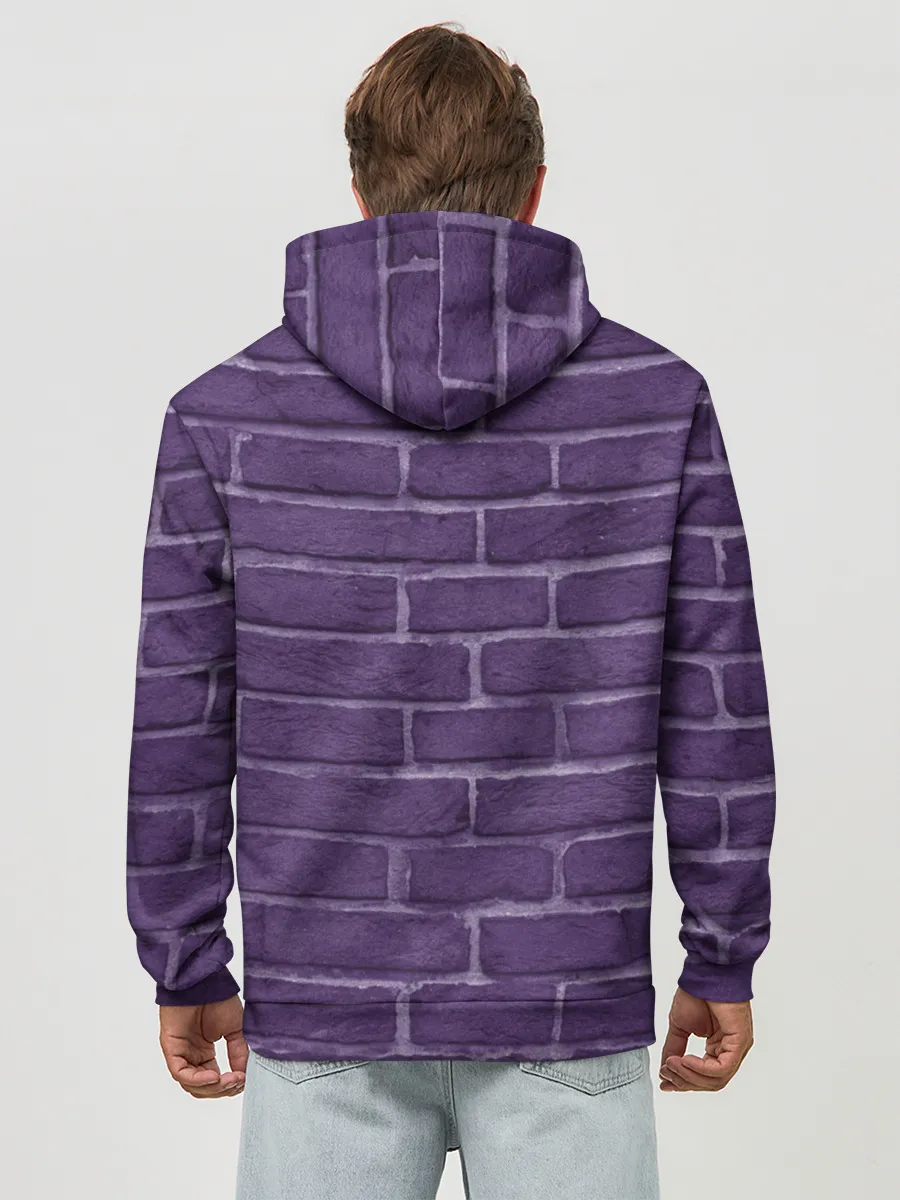 Худи мужской база хлопок / Zero Two brickwall