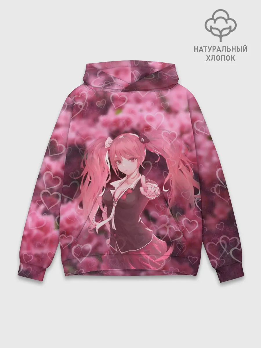 Худи мужской база хлопок / Джунко Эношима