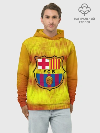 Худи мужской база хлопок / BARCELONA