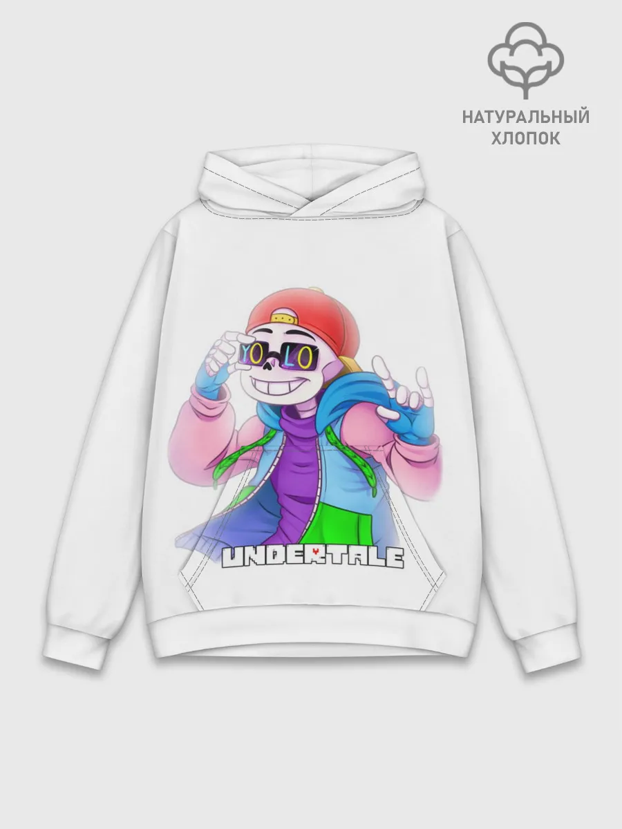 Худи мужской база хлопок / UNDERTALE