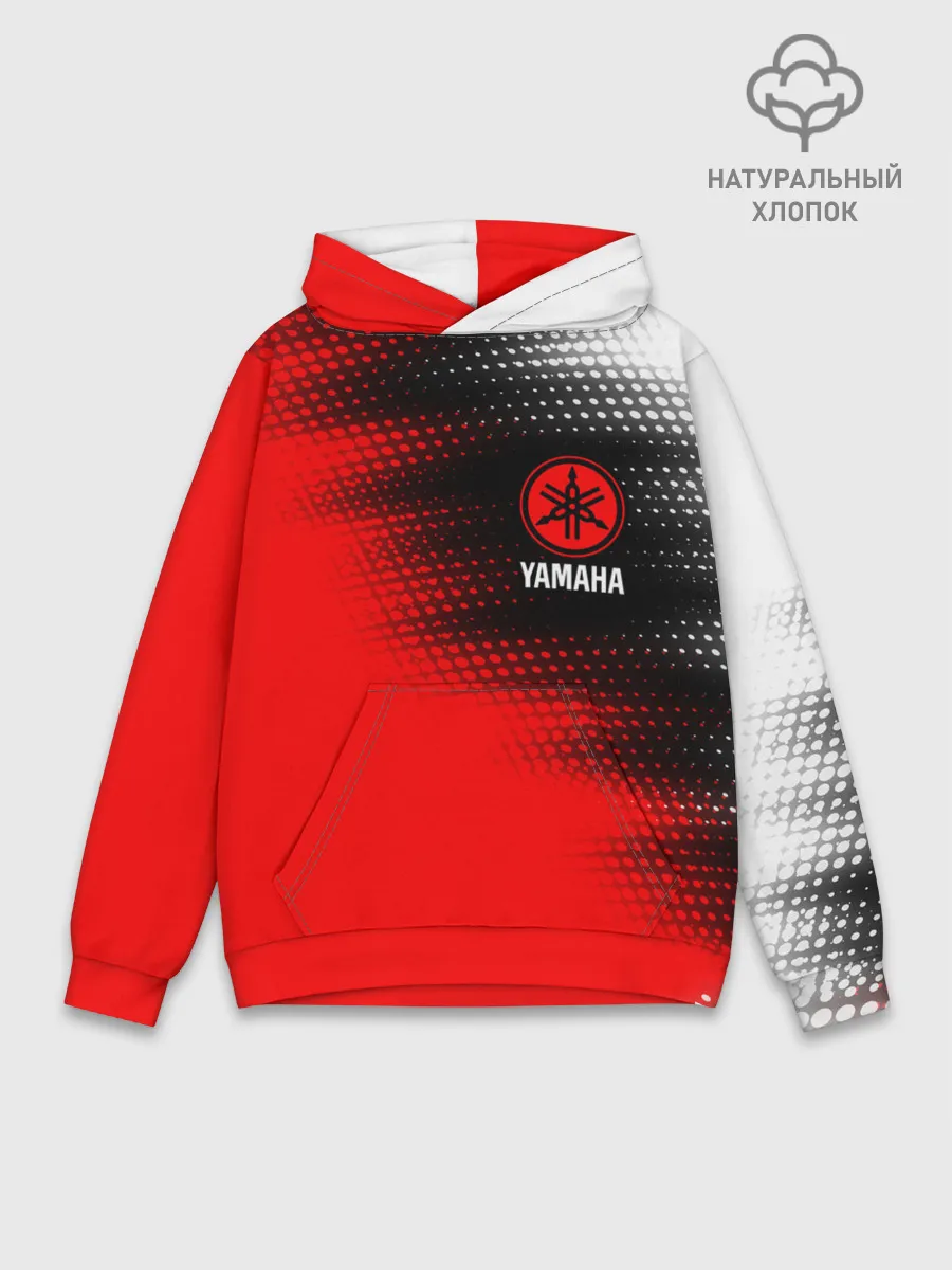 Худи мужской база хлопок / YAMAHA MOTOR / Ямаха