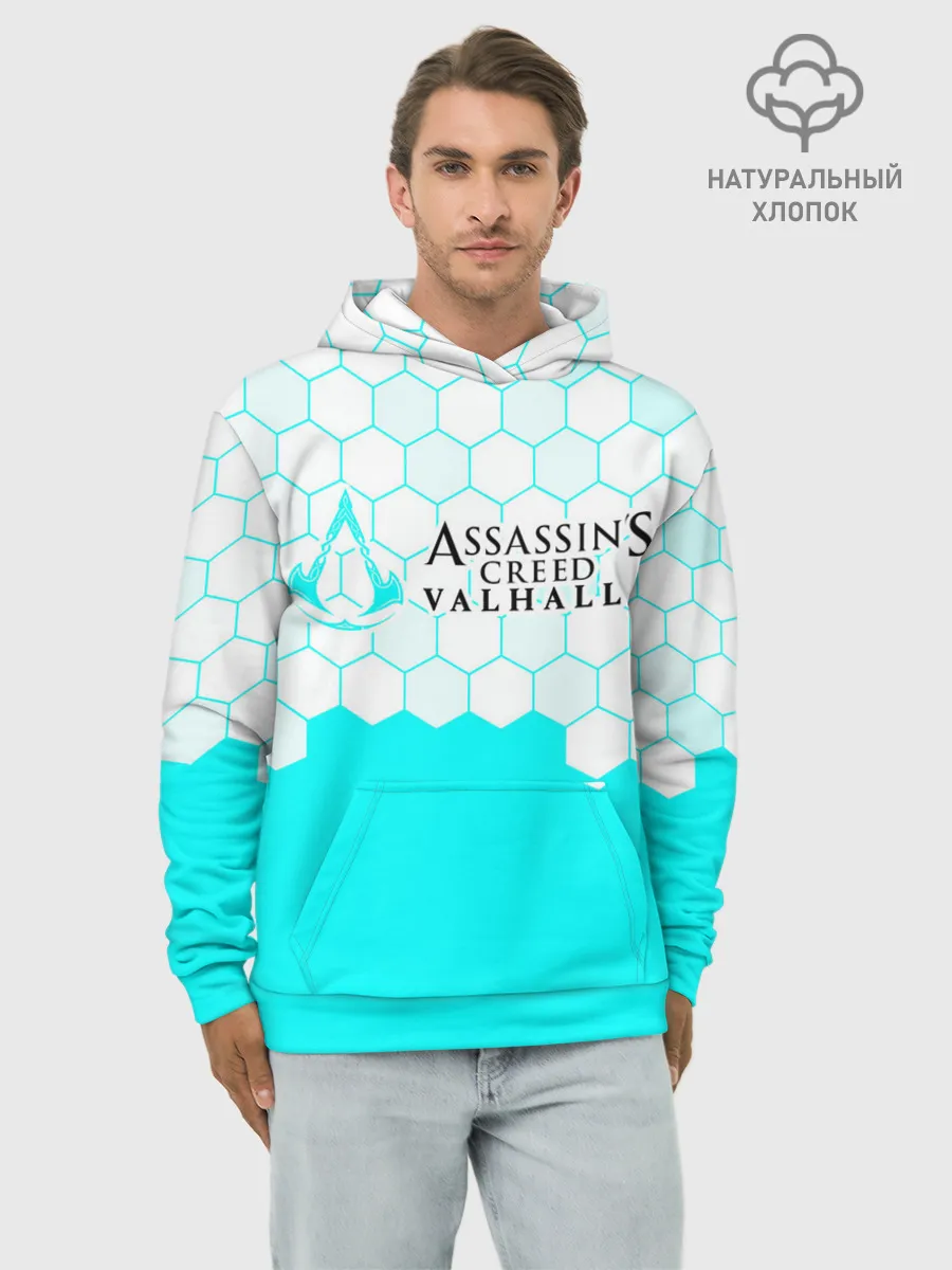Худи мужской база хлопок / ASSASSIN’S CREED VALHALLA