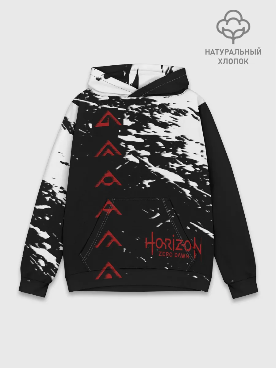 Худи мужской база хлопок / HORIZON