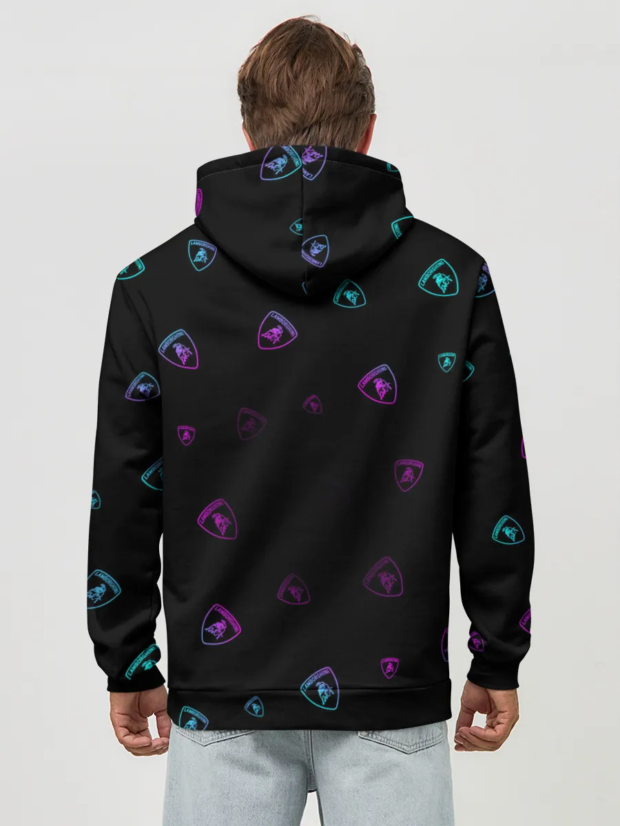 Худи мужской база хлопок / LAMBORGHINI / Ламборгини