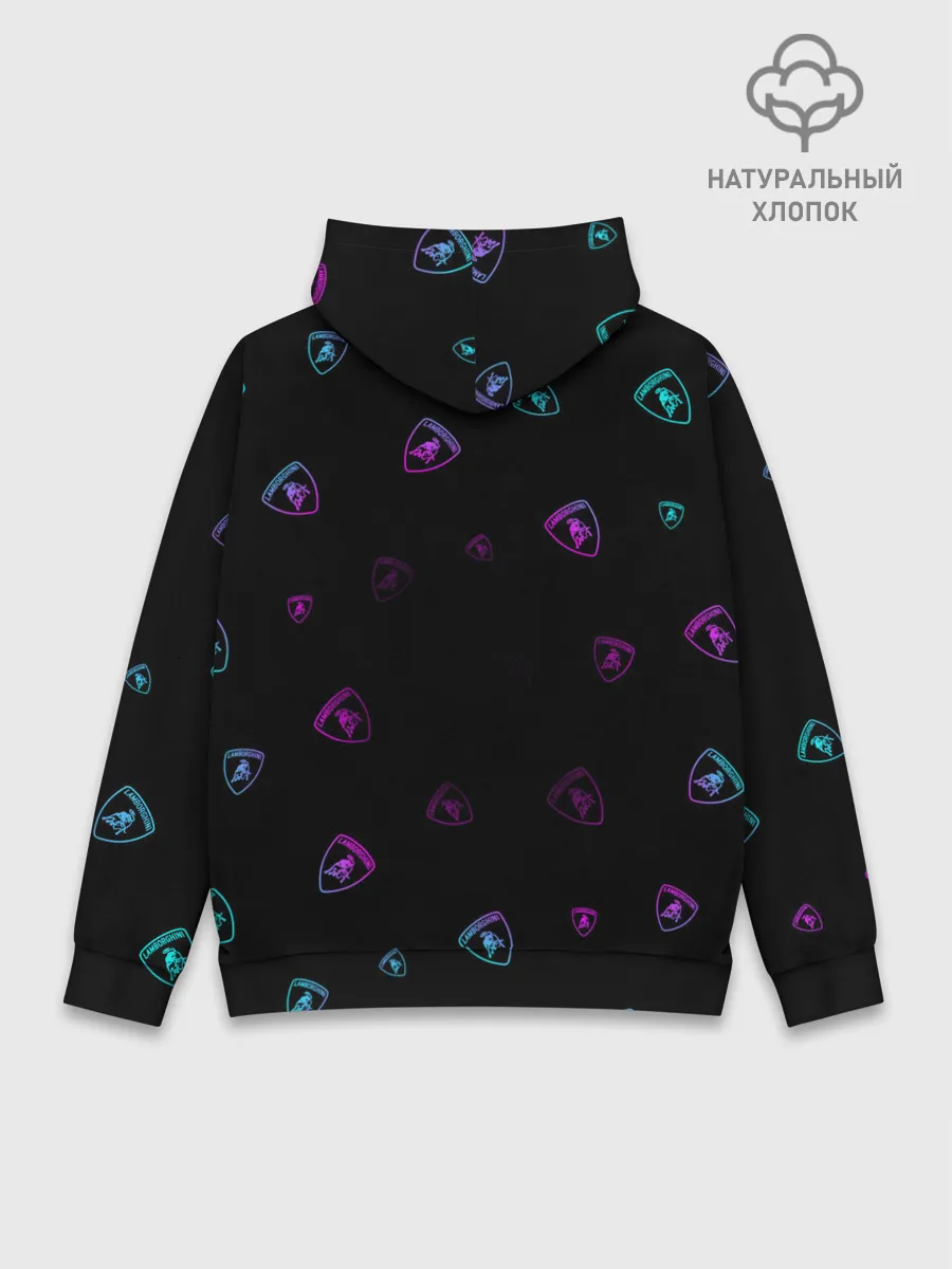 Худи мужской база хлопок / LAMBORGHINI / Ламборгини