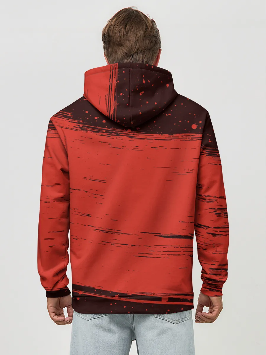 Худи мужской база хлопок / ФУТБОЛ РОССИЯ / Russia