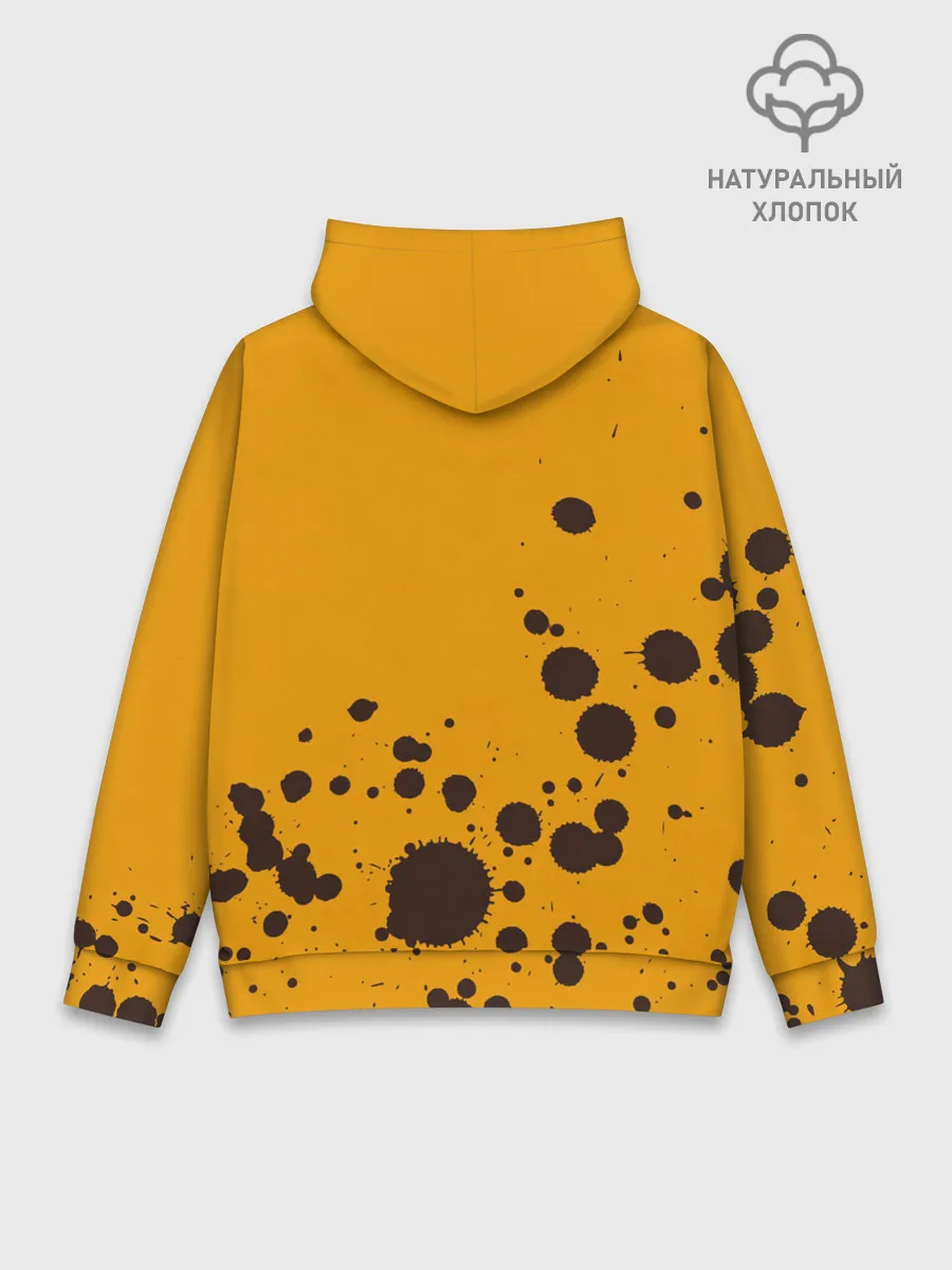 Худи мужской база хлопок / FOX