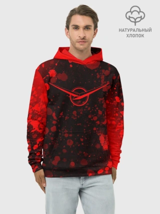 Худи мужской база хлопок / УАЗ