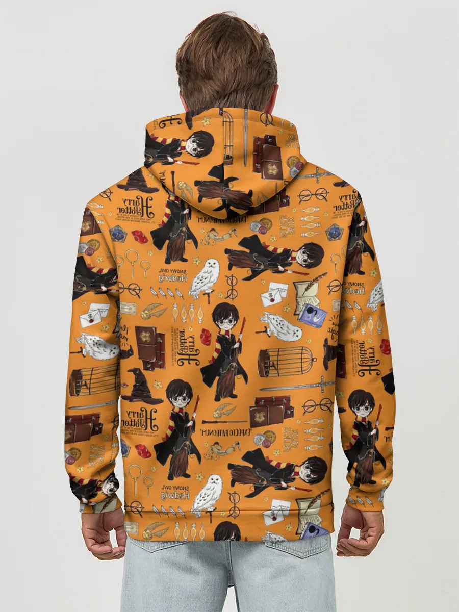 Худи мужской база хлопок / Гарри Поттер