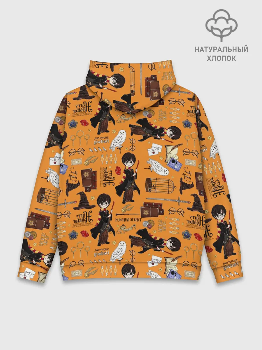 Худи мужской база хлопок / Гарри Поттер