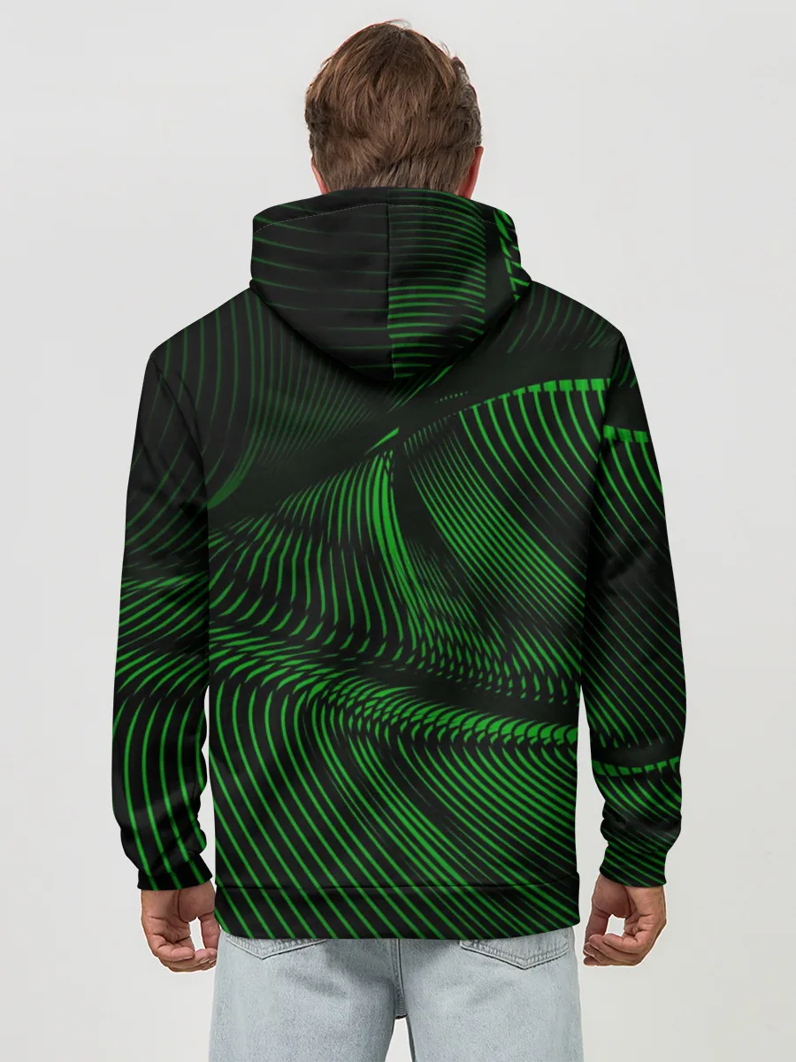 Худи мужской база хлопок / Супер Ниндзя Черепашки