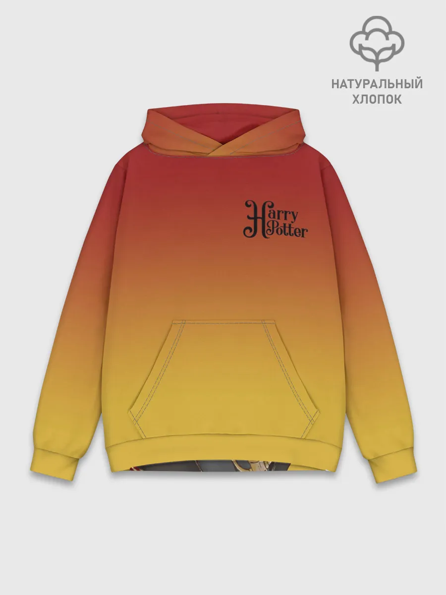 Худи мужской база хлопок / Гарри Поттер