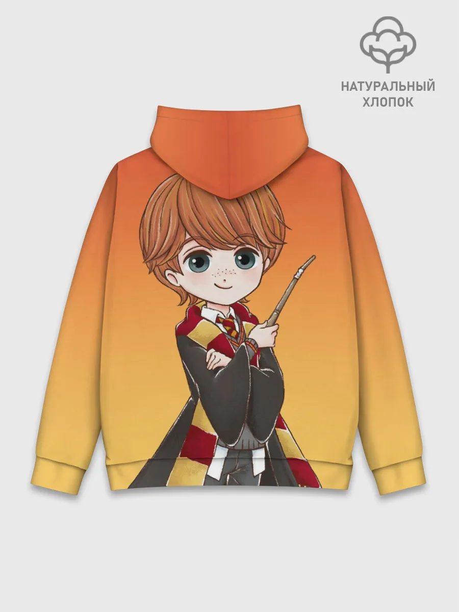 Худи мужской база хлопок / Рон Уизли