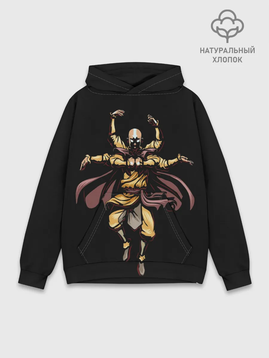 Худи мужской база хлопок / АВАТАР The Last Airbender