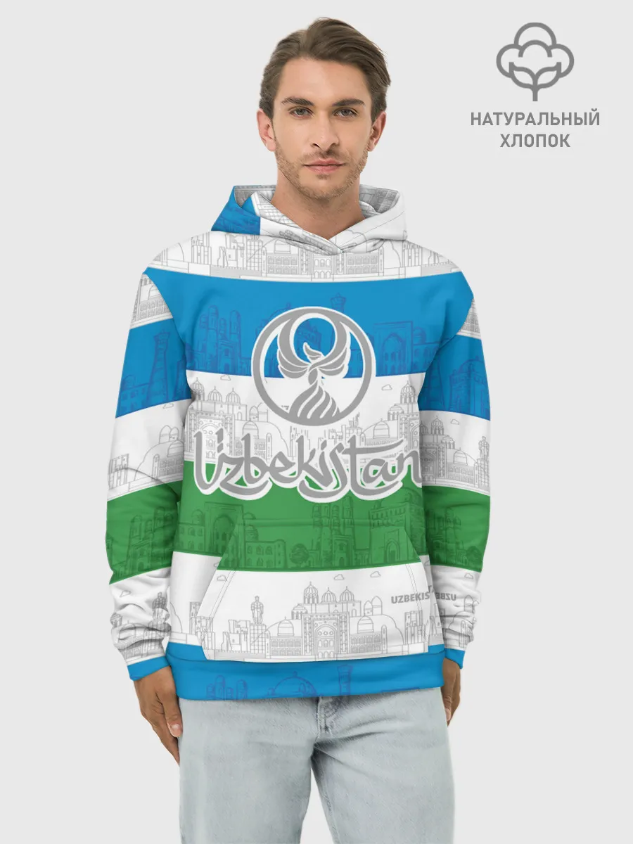 Худи мужской база хлопок / Узбекистан