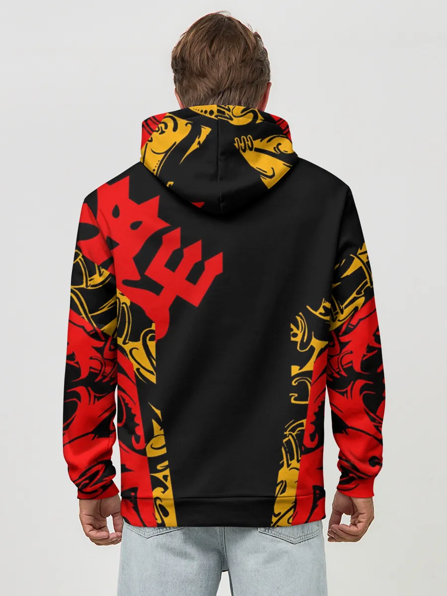 Худи мужской база хлопок / Manchester United | Red Devils