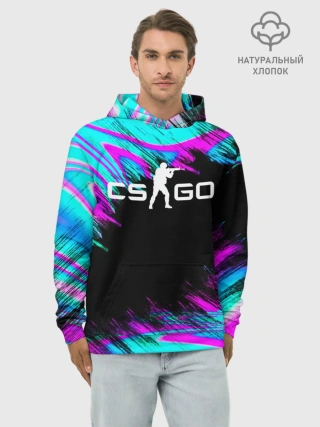 Худи мужской база хлопок / CS GO