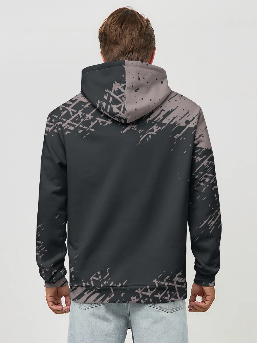 Худи мужской база хлопок / MERCEDES / Мерседес