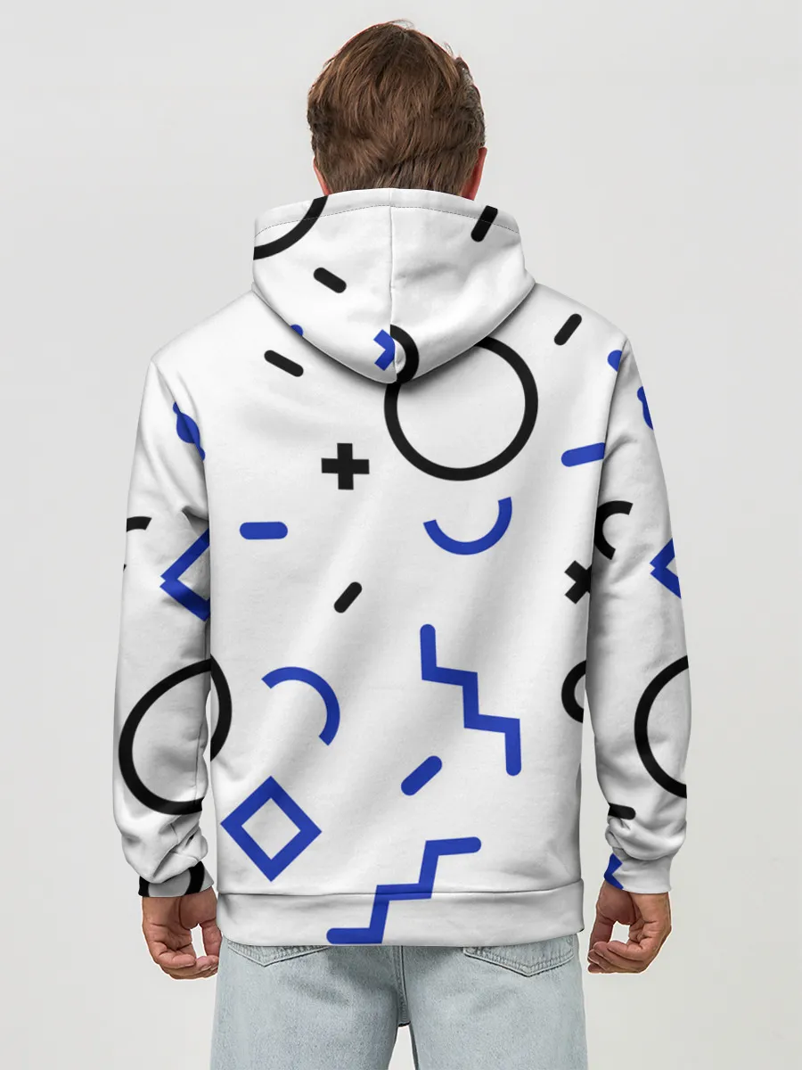 Худи мужской база хлопок / ПОСАДИЛ ЗРЕНИЕ.